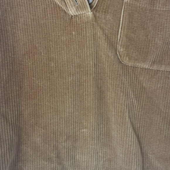 Sezane - worn once, 3/4 sleeve corduroy hoodie. - Picture 3 of 8